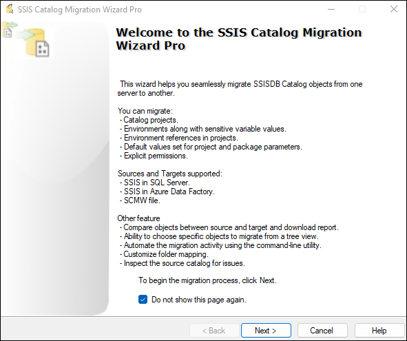 SSIS Catalog Migration Wizard Download