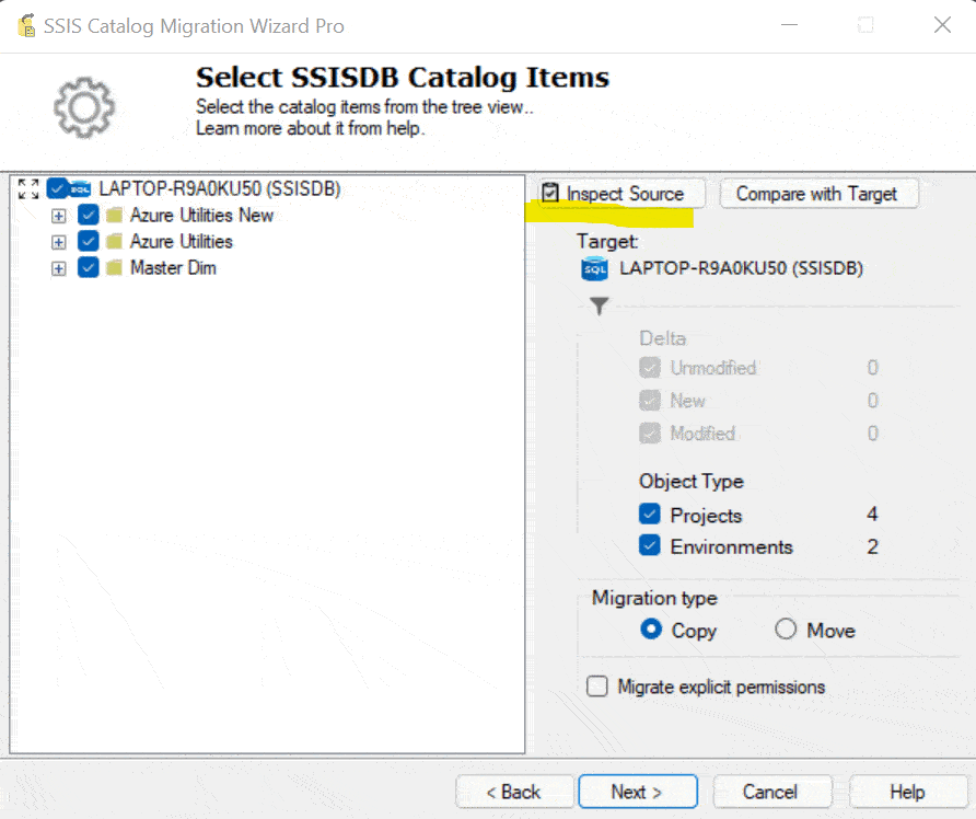 SSIS Catalog Migration Wizard Visual Studio Marketplace AzureOps
