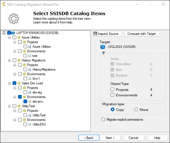 Copy SSIS Environment variables to another server - SCMW